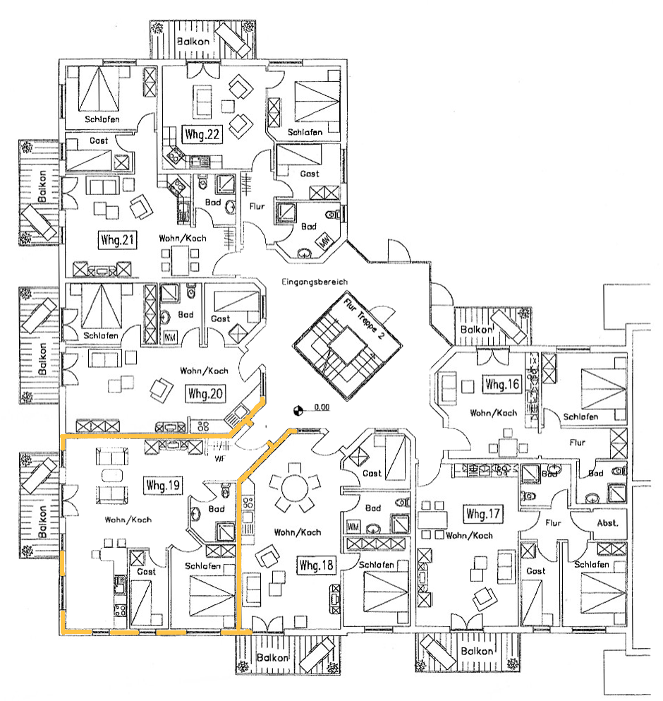 Grundriss die19 Ferienwohnung Ostseebad Rerik e1699181486624